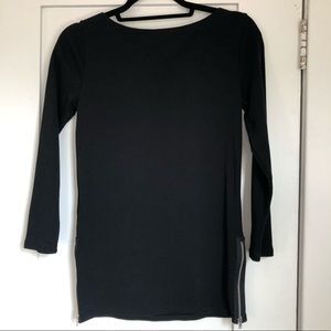 Gap Designed & Crafted Black Long Sleeve Top